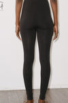 BASERANGE Fine Cotton Leggings SEOLLE Black